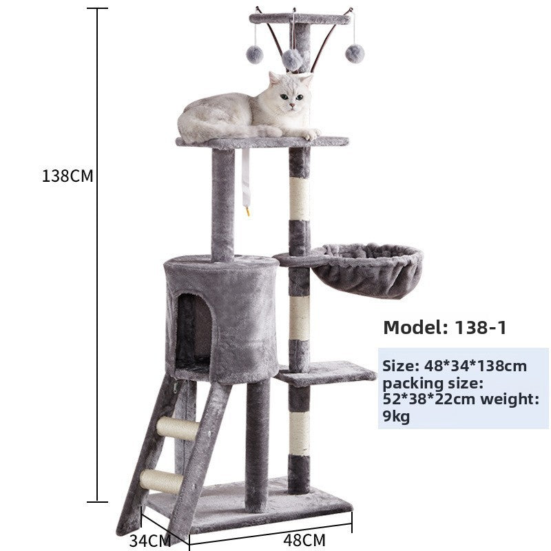 Multi-functional Cat Climbing Rack