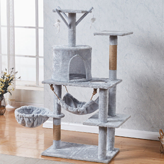 Cat Climbing Tree with Hammock