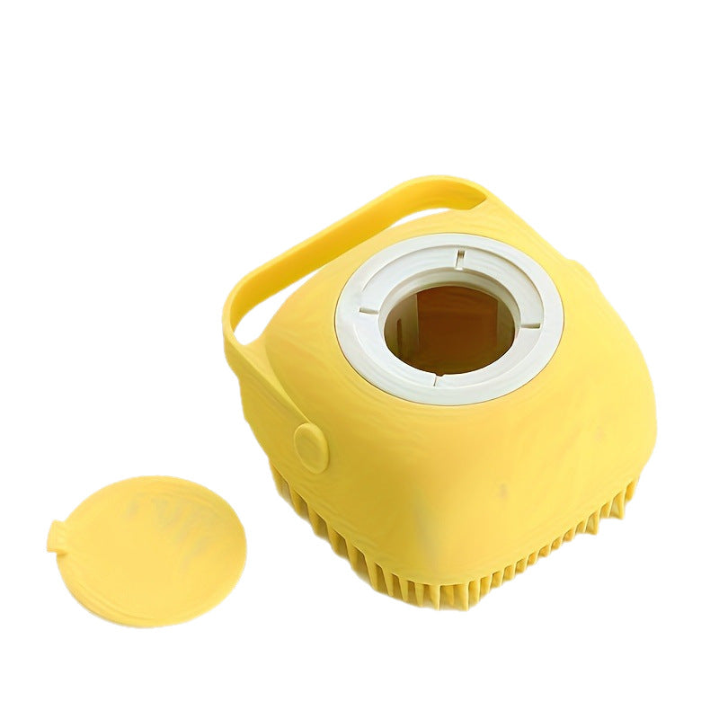 Pet bathing brush