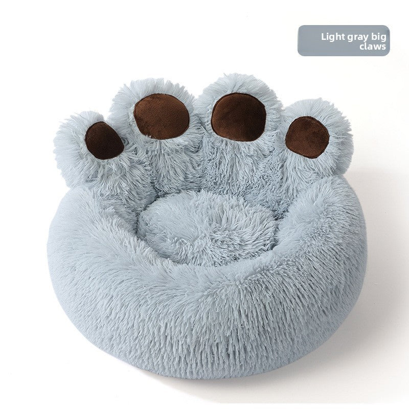 Bear claw-shaped pet sofa bed