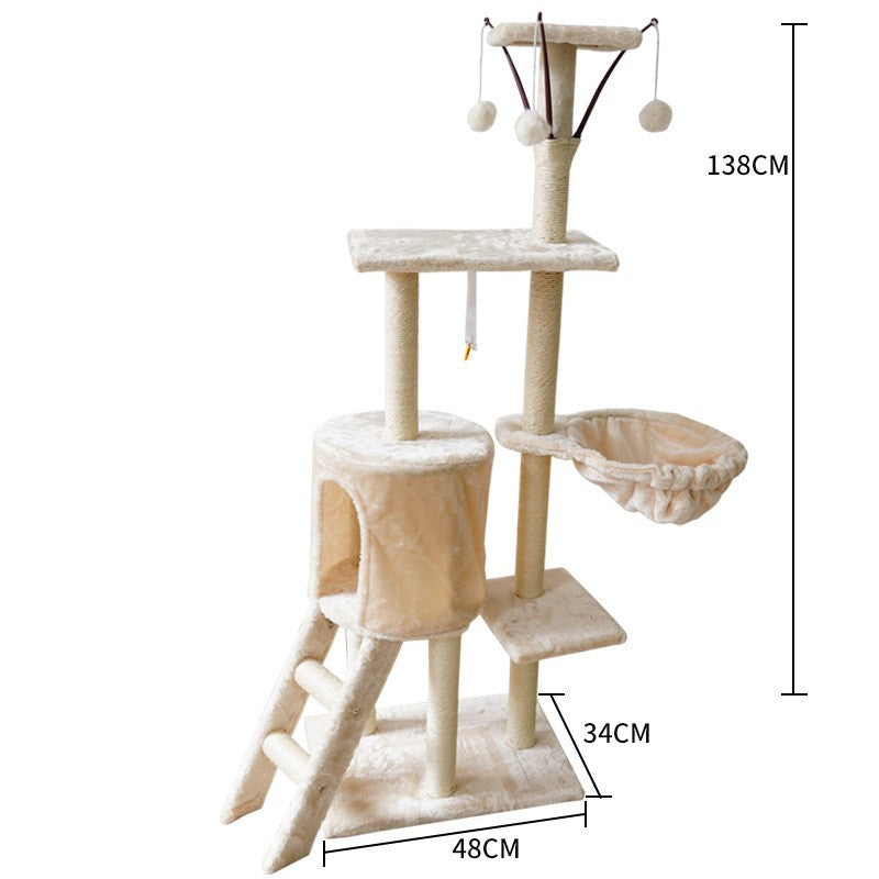 Multi-functional Cat Climbing Rack