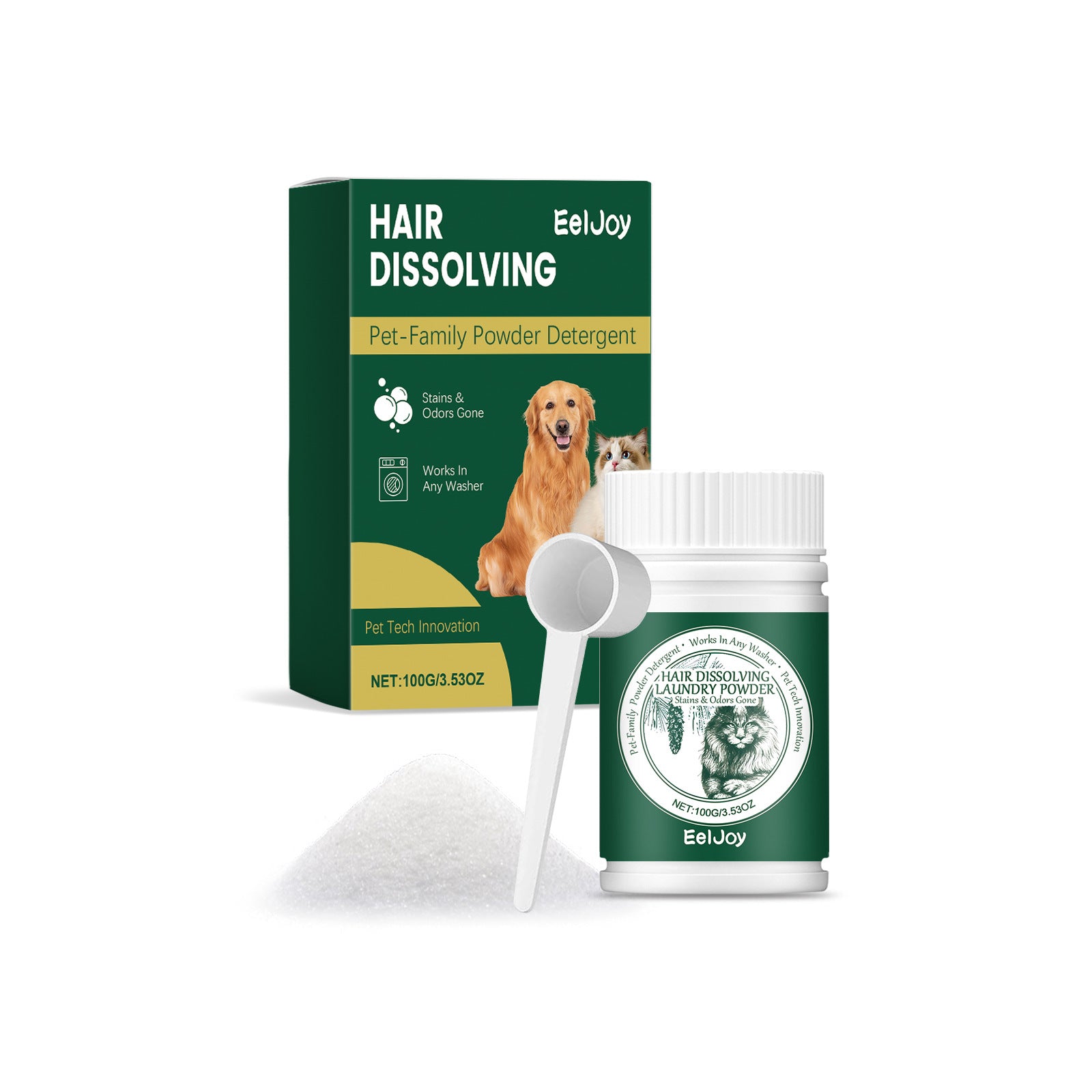 Pet Hair Dissolver Cleaning Powder